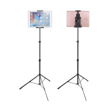 150cm Bed Metal Ball Phone Mount Tablet Floor Stand Holder